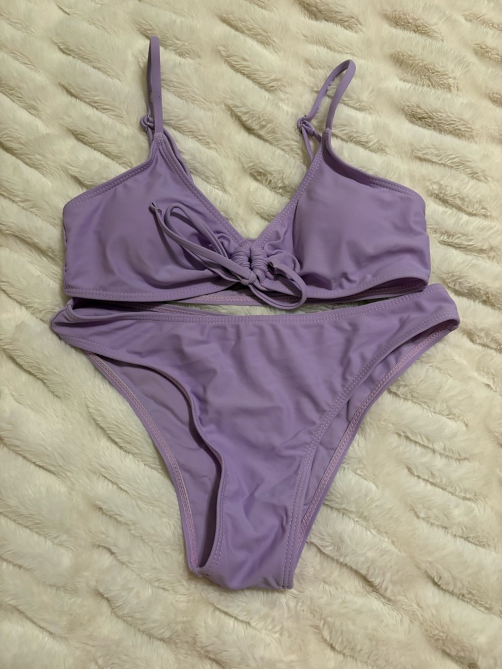 Amazon Lilac Two-Piece Bikini Set